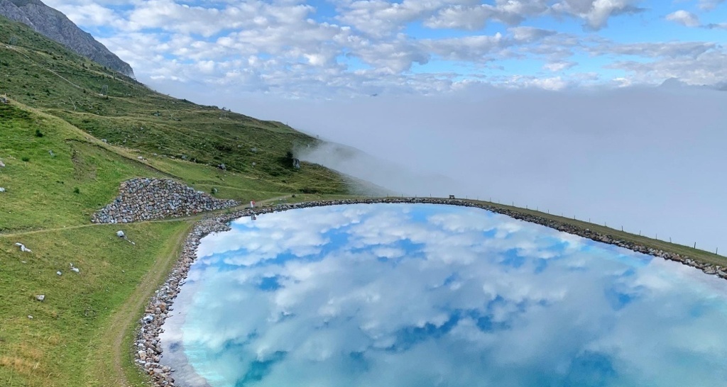 Speichersee Scharmoin