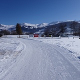 With a view towards Obersaxen and Ilanz