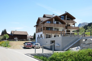 Ferienwohnung Hirtegga 2 - Aussenansicht Sommer