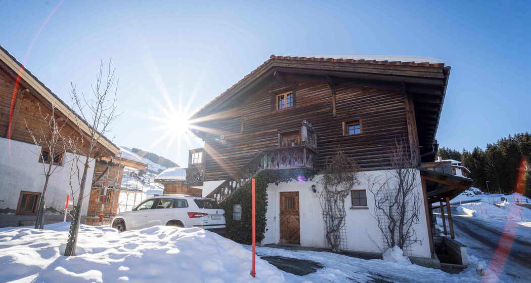 Ferienwohnung Casa Fulin - Ansicht Winter