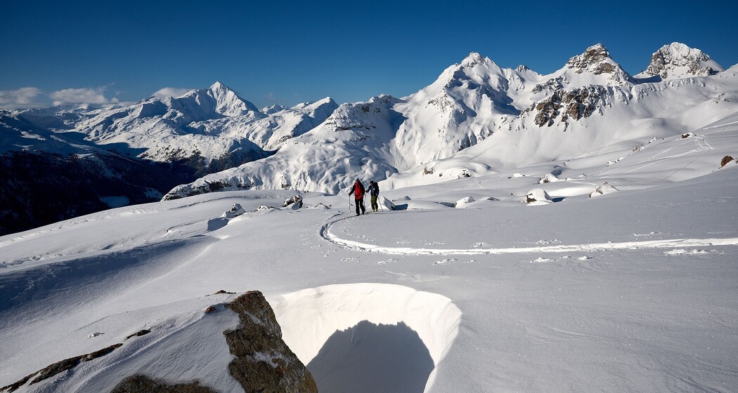 Aufstieg - Tour Lai da Vons