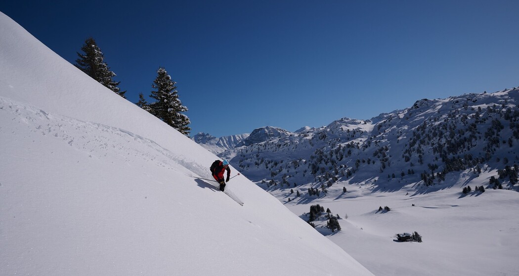 Abfahrt - Tour Lai da Vons