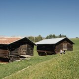 Kurz nach dem Start oberhalb von Meierhof