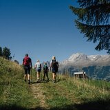 It can also be flat sometimes. Above Meierhof