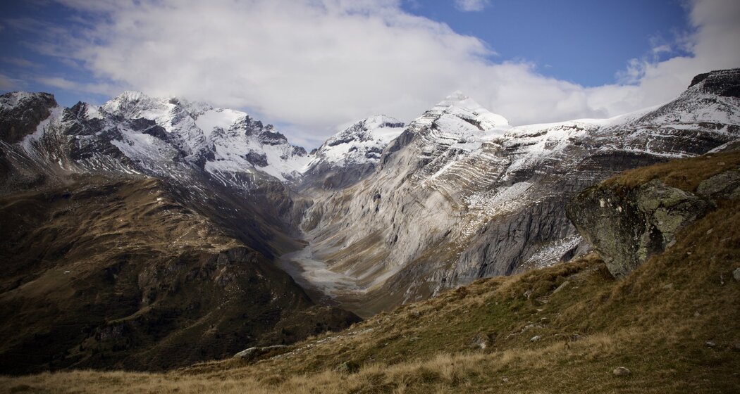 Fernsicht ins Val Frisal