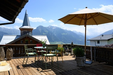 Ferienwohnung Valu Appartement - Terrasse