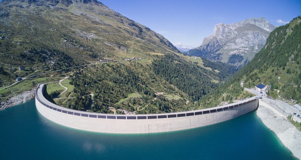 Staumauerbesichtigung Valle di Lei