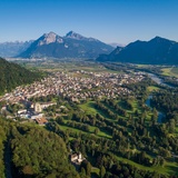 Bad Ragaz von oben