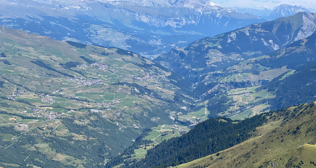 Aussicht Péz Regina