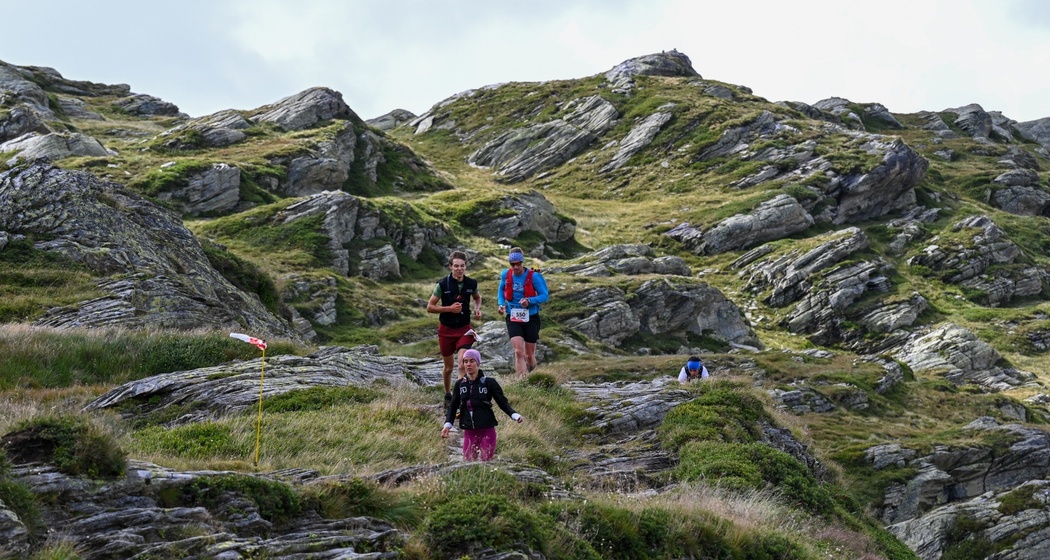 Atleti lungo il percorso