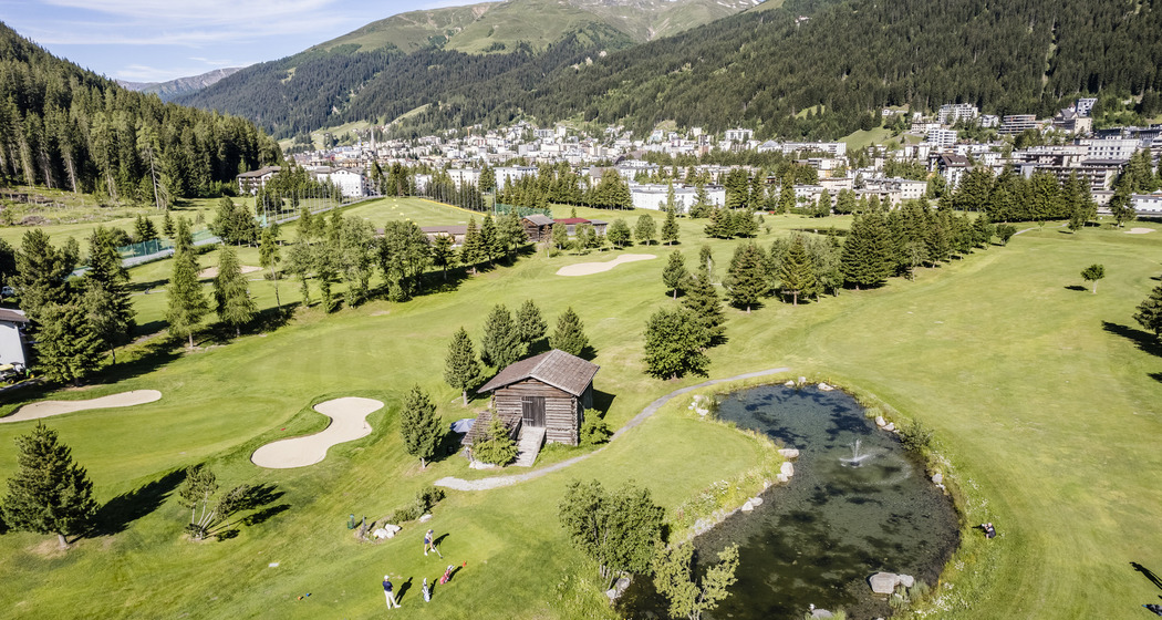 Golfen in Davos