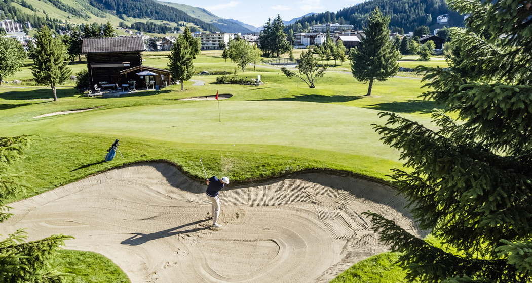 Golfen in Davos