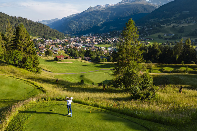 Golfing in Klosters