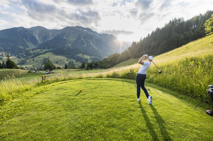 Golfing in Klosters
