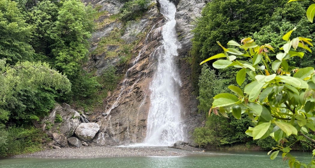 Saarfall zwishen Vilters und Bad Ragaz