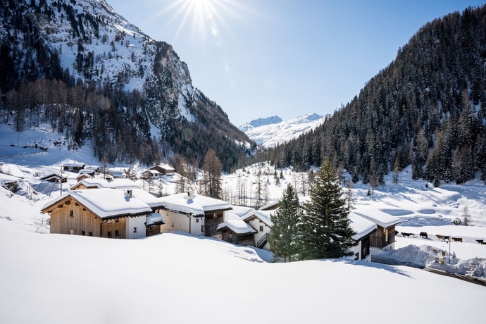 Avers-Cröt in inverno