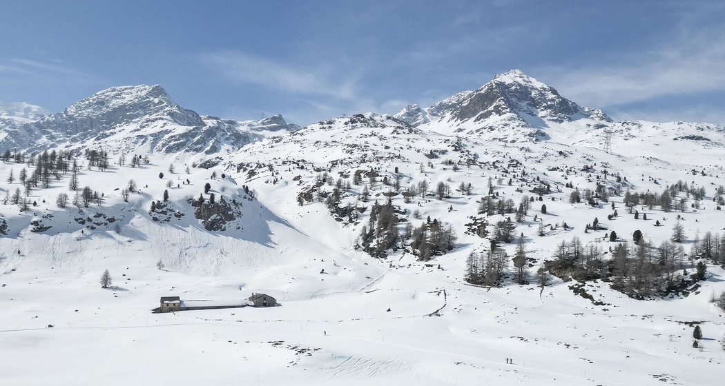 Höhenloipe Alp Bondo