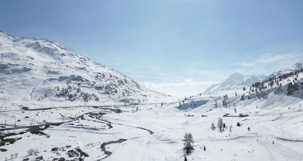 Höhenloipe Alp Bondo