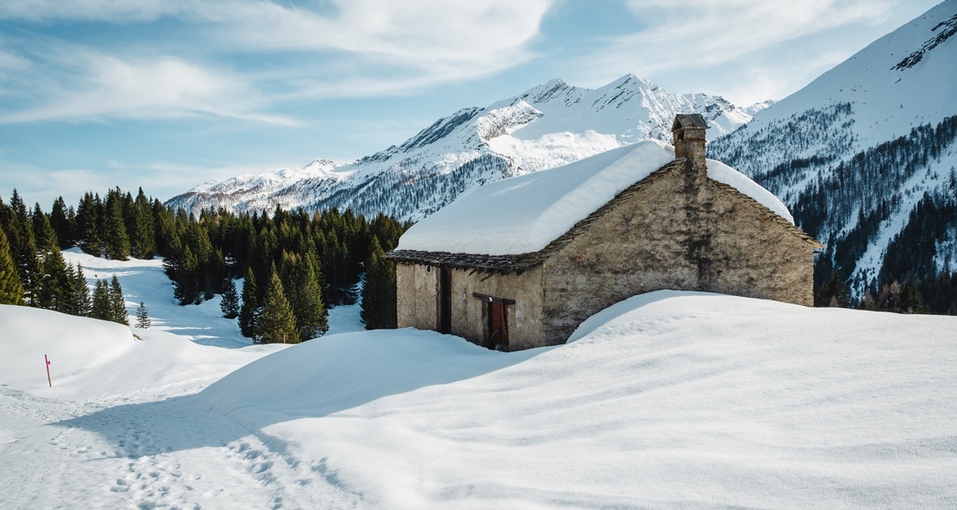 Schneeschuhweg Furestin