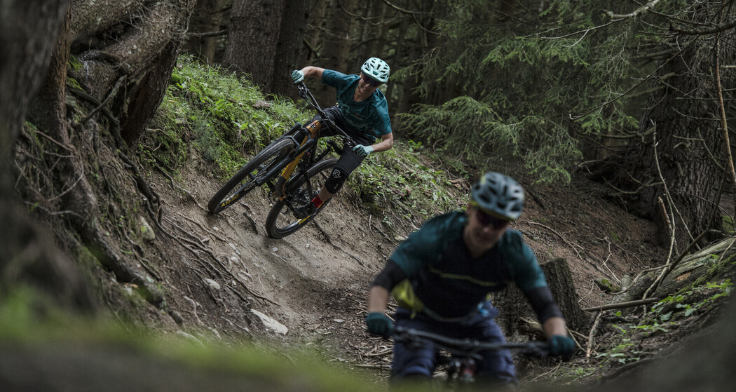 Dunkler Wald Trail Lenzerheide