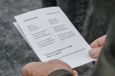 per gassas e streglias carta