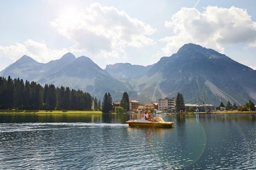 Pedalo Obersee