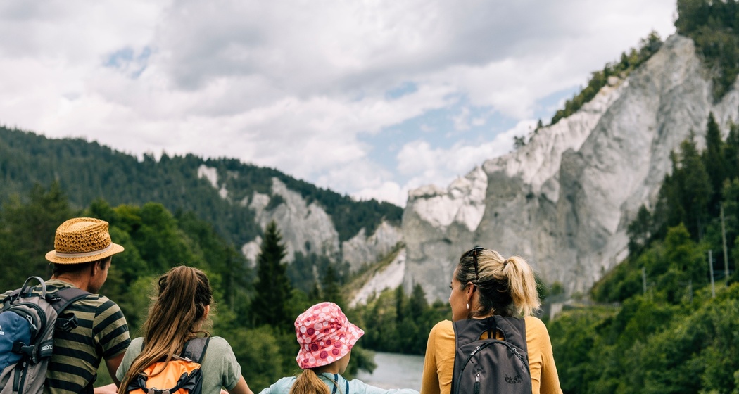 Blick in die Rheinschlucht