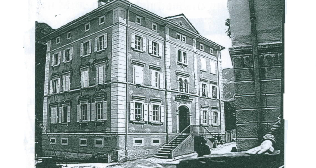 Der Palazzo von Bivio 1890.