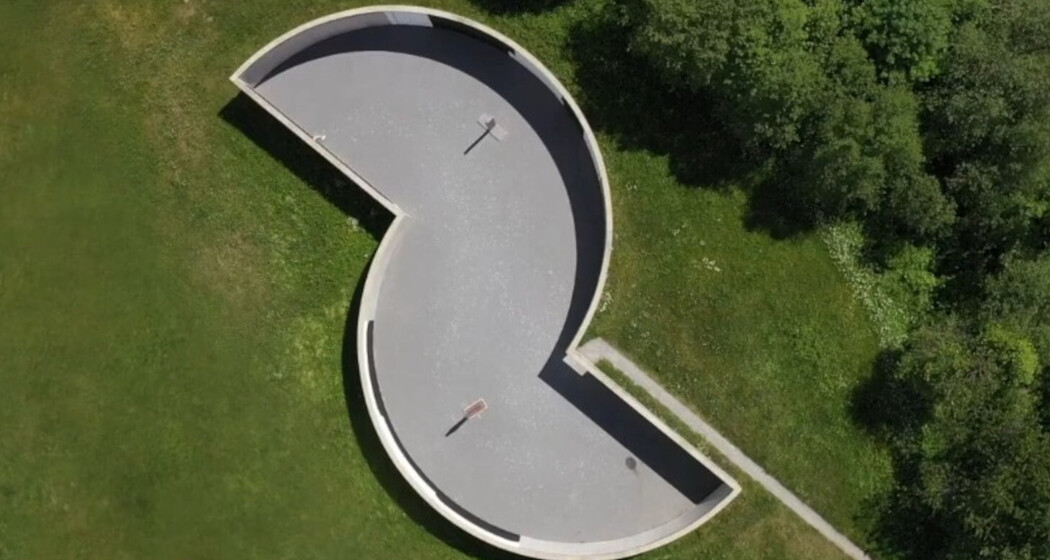 Ogna im Sommer von oben