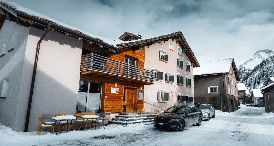 Der Bachhuus Chäller im Winter