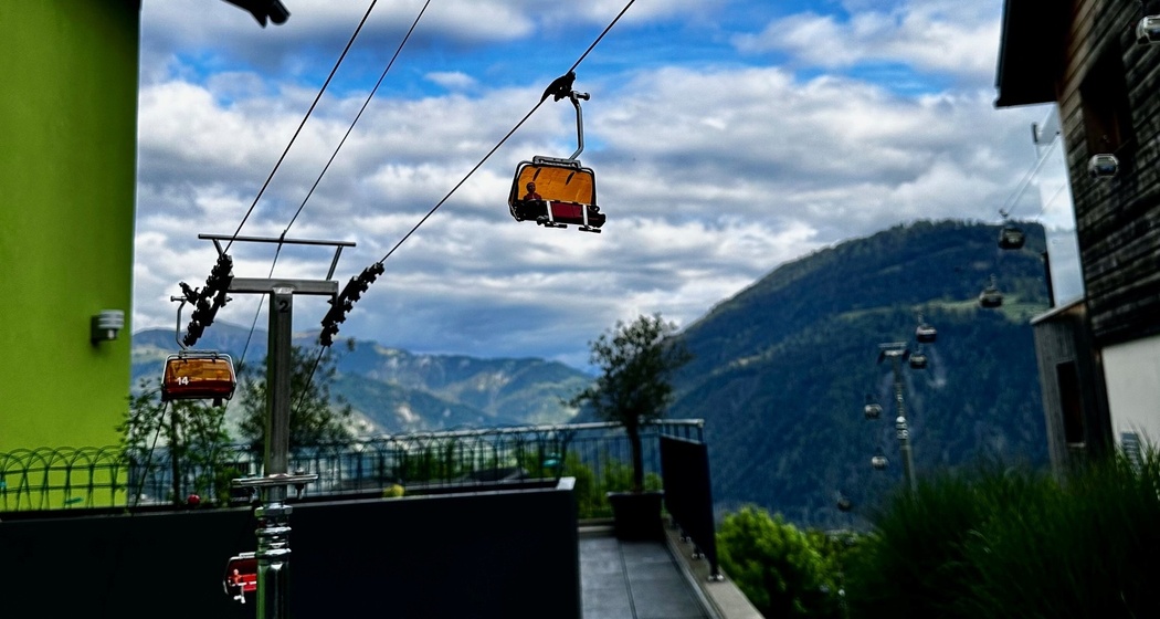 Sessellift Miniatur in Seewis