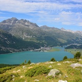 Blick nach Silvaplana