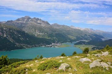 View of Silvaplana