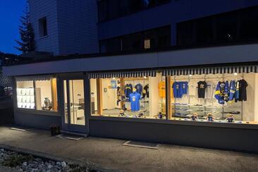 EHC Arosa Shop von aussen