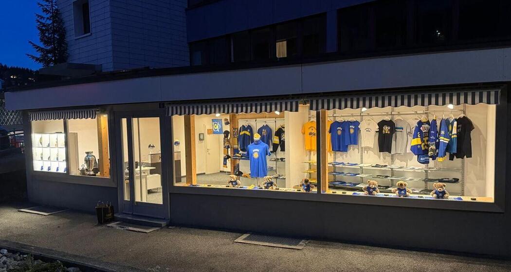 EHC Arosa Shop von aussen