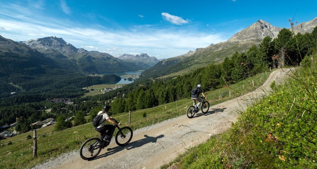 Blick auf die Seenlandschaft