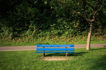 Sitzbank beim Grotto Kaliforni