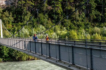 Churer Rheinroute 501, Pardislabrücke Haldenstein-Chur