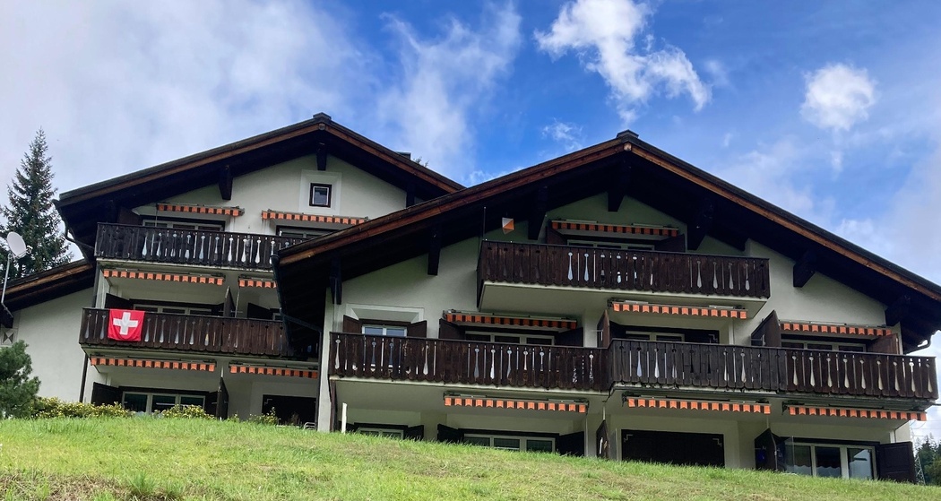 Die Wohnung mit dem Schweizer Kreuz ist unsere