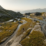 Camona da Punteglias im Morgenlicht