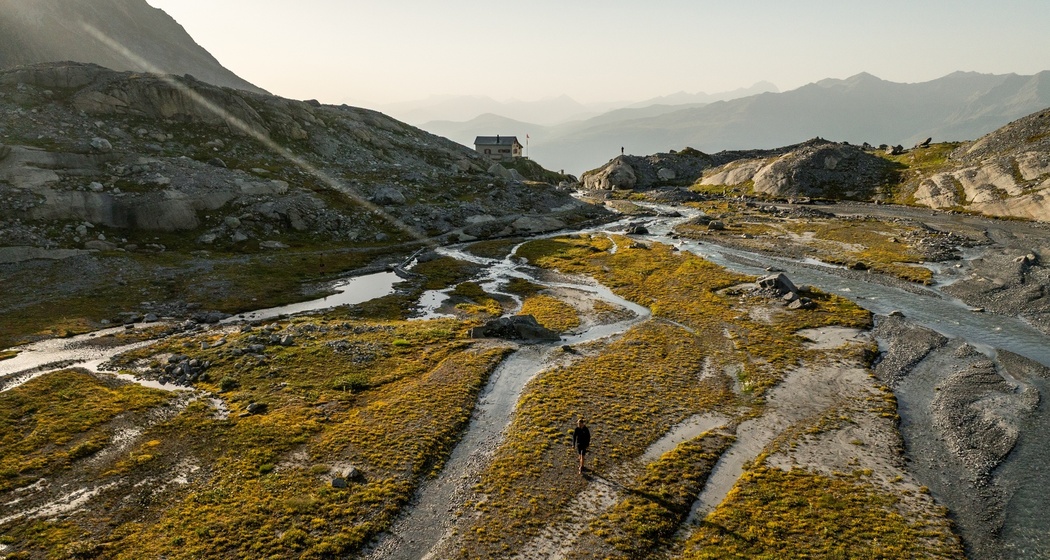 Camona da Punteglias im Morgenlicht