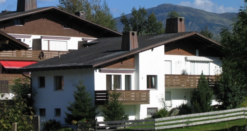 Casa Sogn Giacun, Brigels, Tacke, Aussenansicht