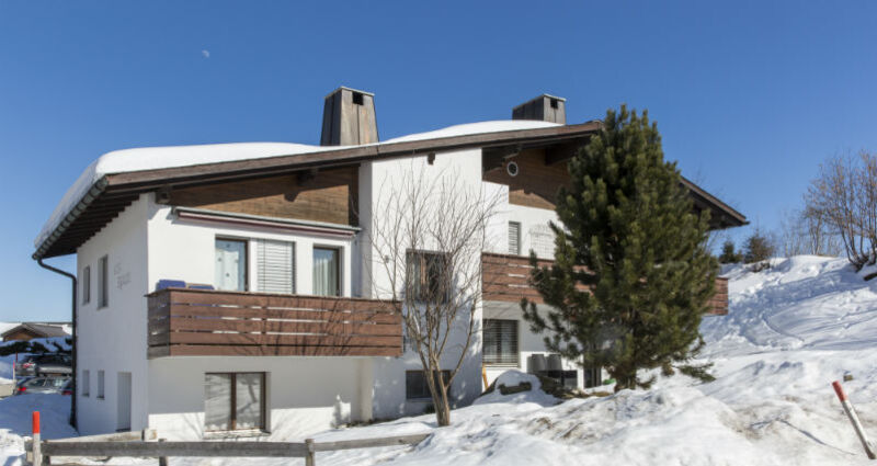 Casa Sogn Giacun, Brigels, Tacke, Aussenansicht