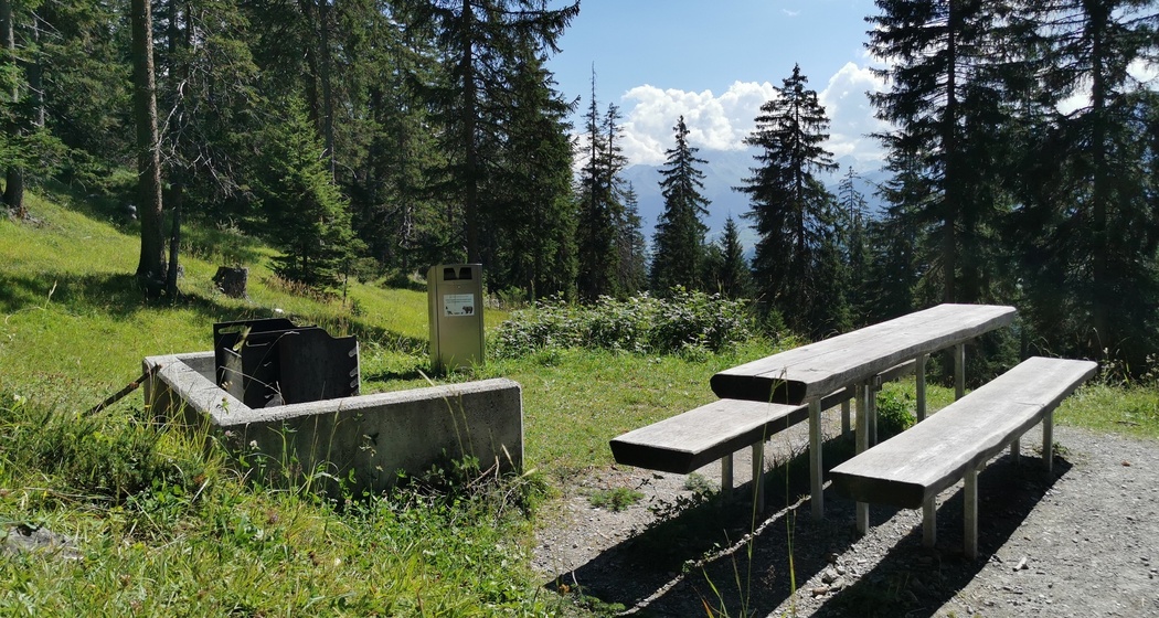 Feuerstelle Val Meltger