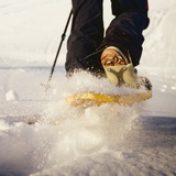 Schneeschuhlaufen in Flims Laax.