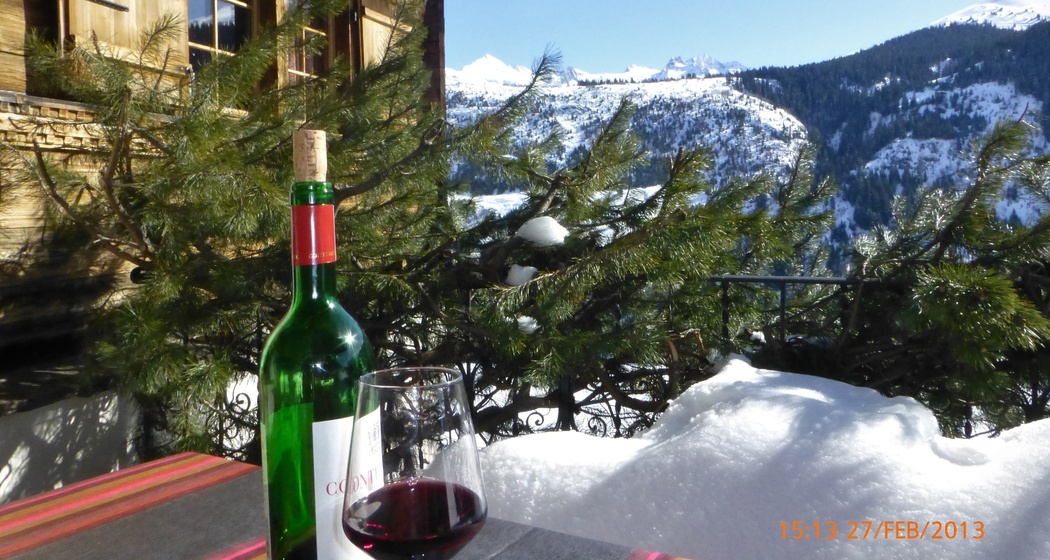 Aussicht von der Terasse