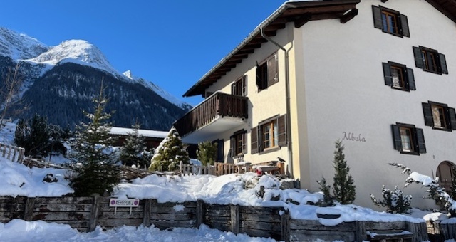 Chasa Nana im Winter