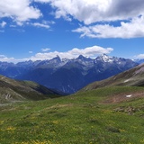 Weidegebiet Alp Sanaspans