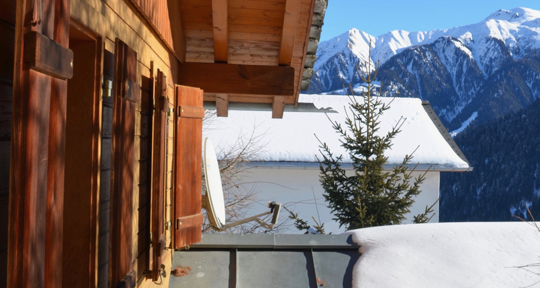 Ferienhaus Casa Larisch - Ansicht Winter