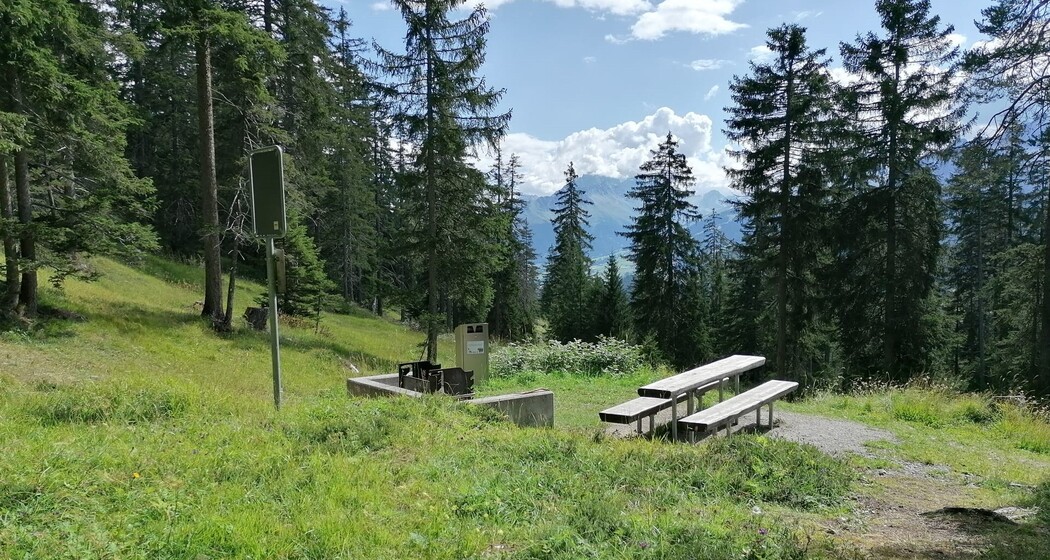 Feuerstelle Val Meltger
